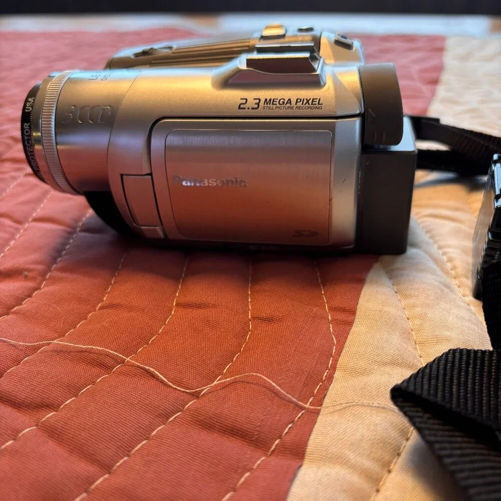 vintage Panasonic video camera